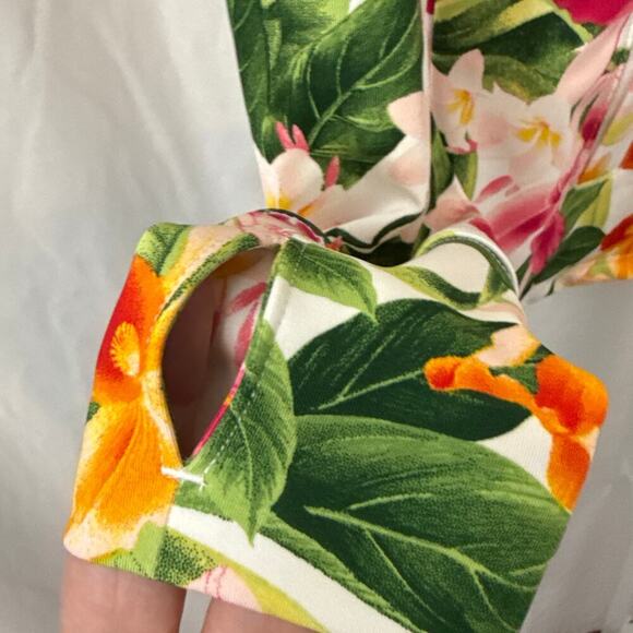 Tommy Bahama Womens XS Floral Active Jacket UPF 50 - Picture 10 of 11